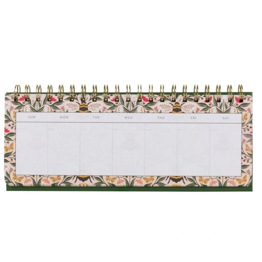 Fringe Desktop Bee Theme Easel Weekly Undated Planner
